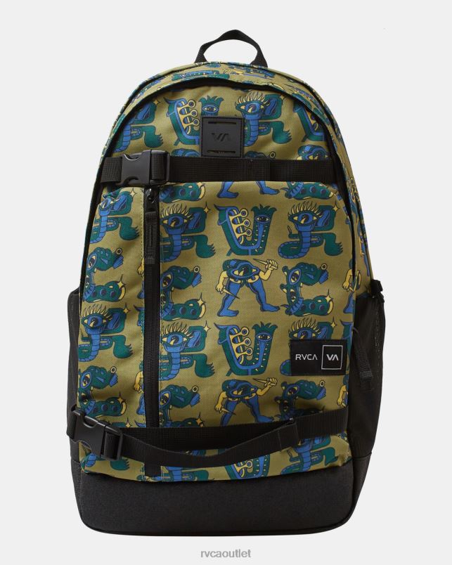 Accessories V84B120 avocado RVCA Men Curb Skate 29 L Skate Backpack