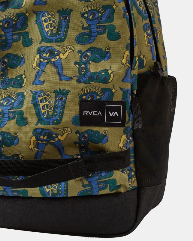 Accessories V84B120 avocado RVCA Men Curb Skate 29 L Skate Backpack