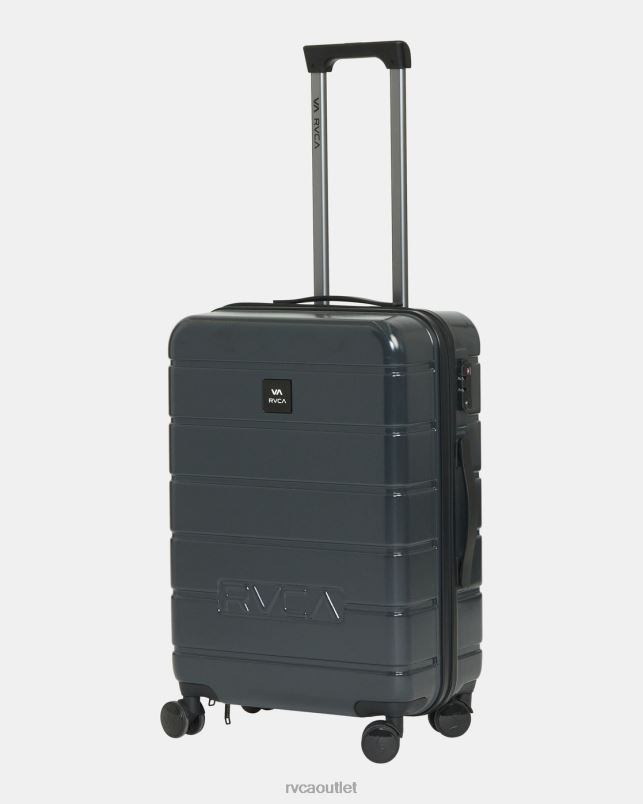 Accessories V84B600 black RVCA Men VA Medium Roller Hardcase Suitcase