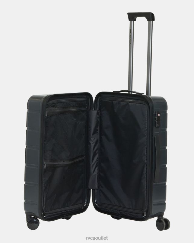 Accessories V84B600 black RVCA Men VA Medium Roller Hardcase Suitcase