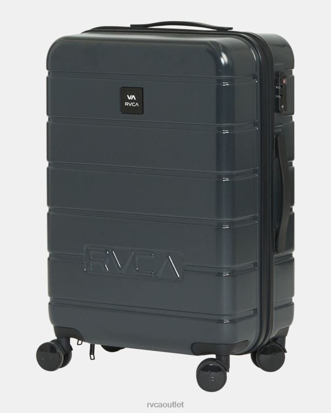 Accessories V84B600 black RVCA Men VA Medium Roller Hardcase Suitcase