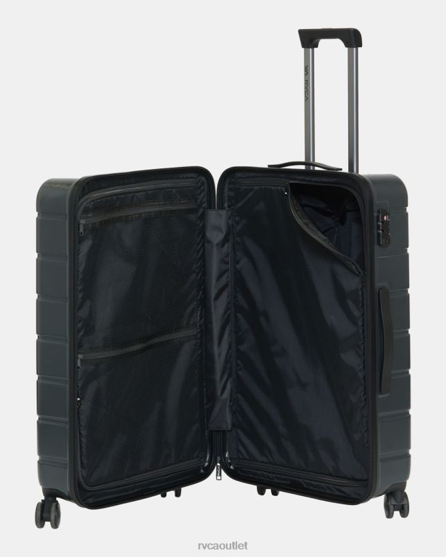 Accessories V84B601 black RVCA Men VA Large Roller Hardcase Suitcase