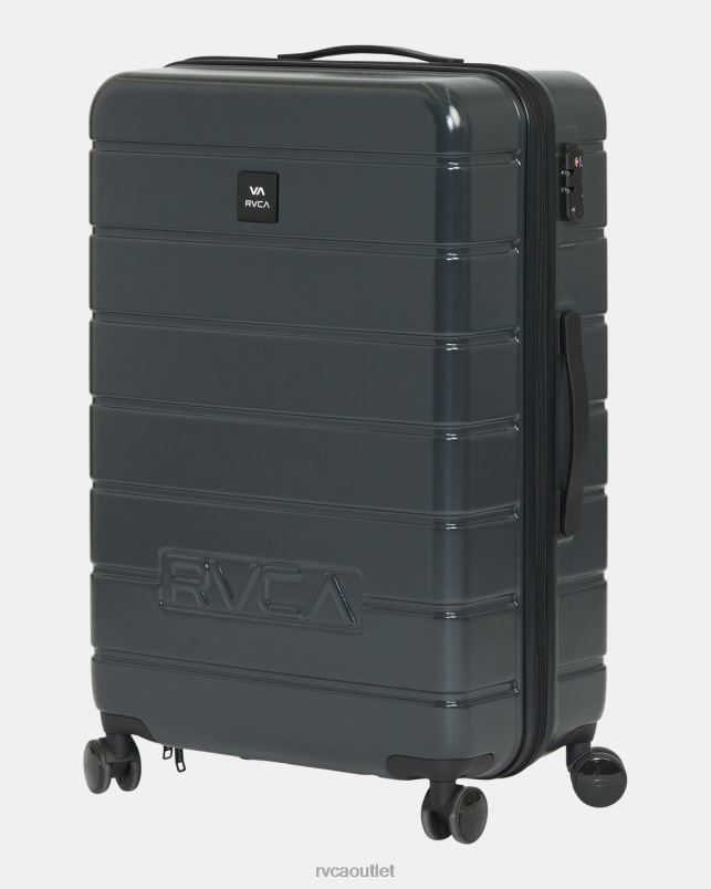 Accessories V84B601 black RVCA Men VA Large Roller Hardcase Suitcase