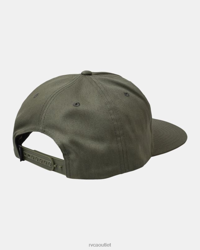 Accessories V84B111 olive RVCA Men Earth Corp Snapback Hat