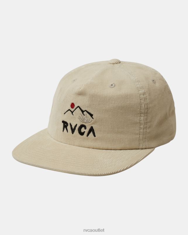 Accessories V84B221 silver bleach RVCA Men Innerstate Baseball Hat
