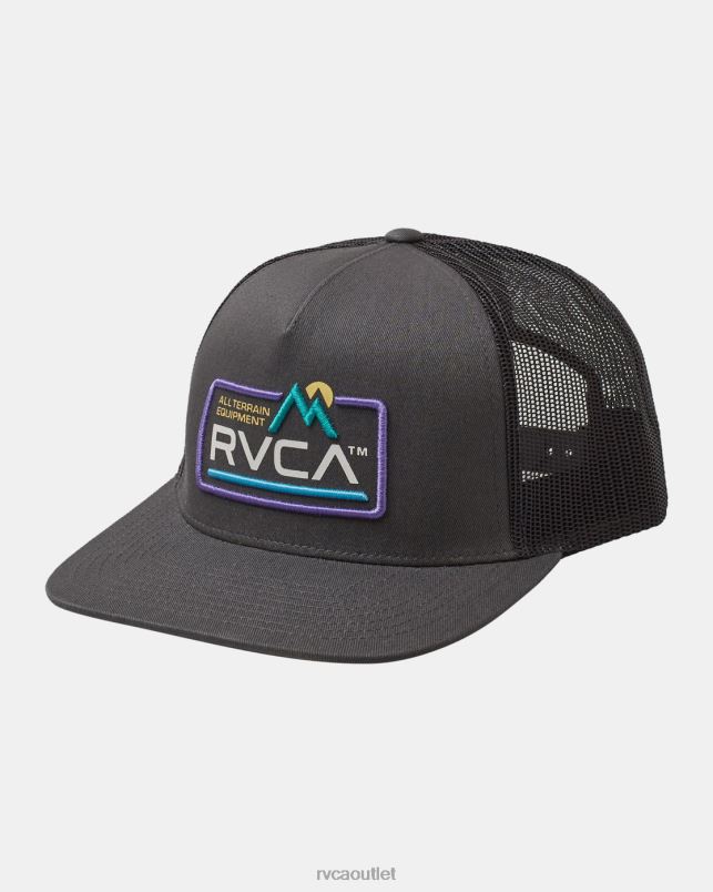 Accessories V84B27 charcoal RVCA Men All Terrain Trucker Hat