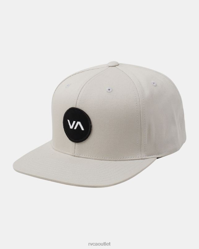 Accessories V84B322 smoke RVCA Men VA Patch Snapback Hat