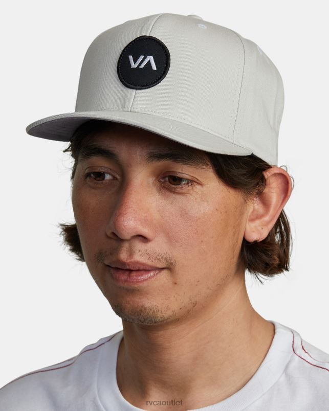 Accessories V84B322 smoke RVCA Men VA Patch Snapback Hat
