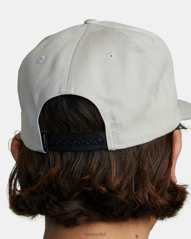 Accessories V84B322 smoke RVCA Men VA Patch Snapback Hat