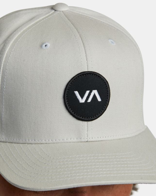 Accessories V84B322 smoke RVCA Men VA Patch Snapback Hat