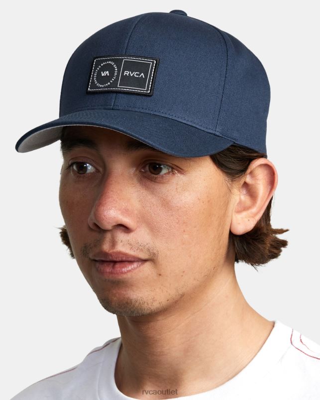 Accessories V84B347 midnight navy RVCA Men Platform Snapback Hat