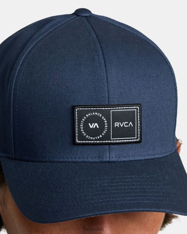 Accessories V84B347 midnight navy RVCA Men Platform Snapback Hat
