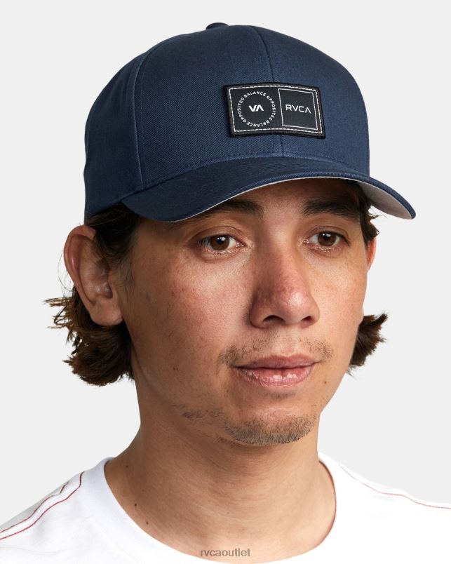 Accessories V84B347 midnight navy RVCA Men Platform Snapback Hat