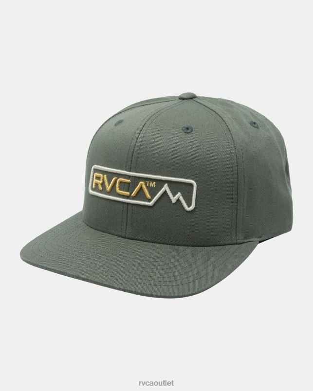 Accessories V84B419 olive RVCA Men Altitude Snapback Hat