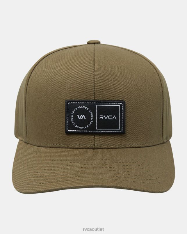 Accessories V84B427 wood RVCA Men Platform Snapback Hat