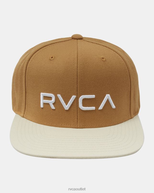 Accessories V84B429 british khaki RVCA Men Twill Snapback II Hat
