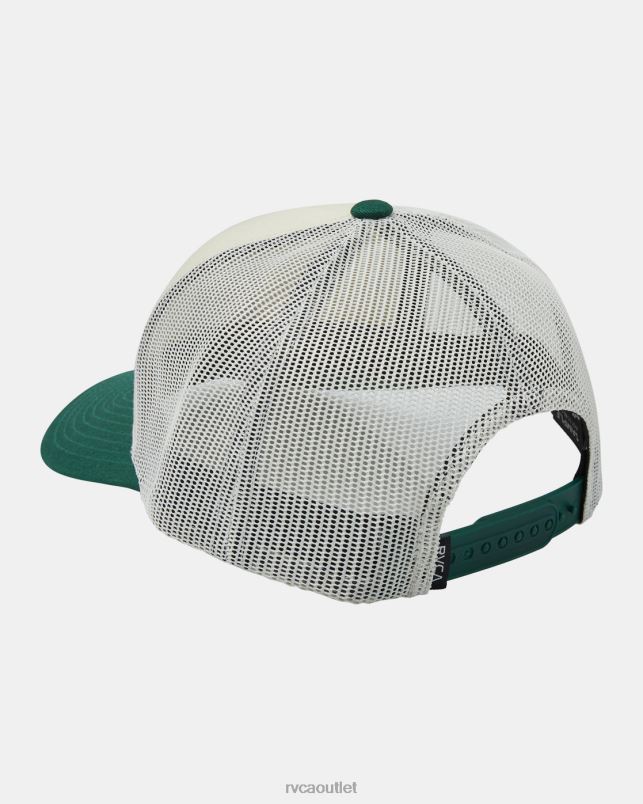 Accessories V84B487 vanilla RVCA Men VA All The Way Curved Brim Trucker Hat