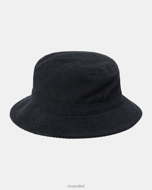 Accessories V84B491 pirate black RVCA Men Chunky Cord Bucket Hat