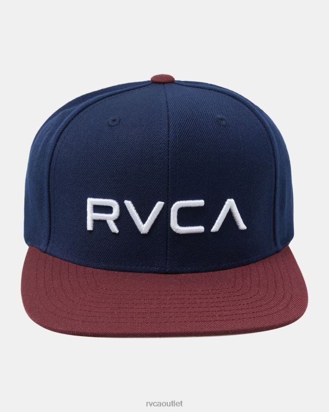 Accessories V84B519 navy RVCA Men Twill Snapback II Hat