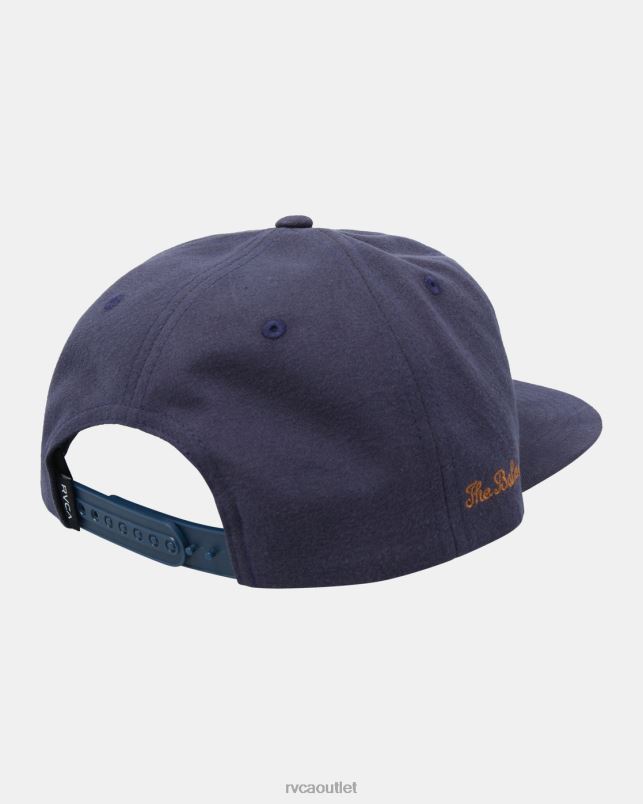Accessories V84B540 navy RVCA Men Letterman Snapback Hat