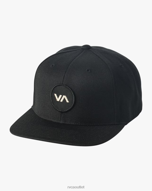 Accessories V84B594 black RVCA Men VA Patch Snapback Hat