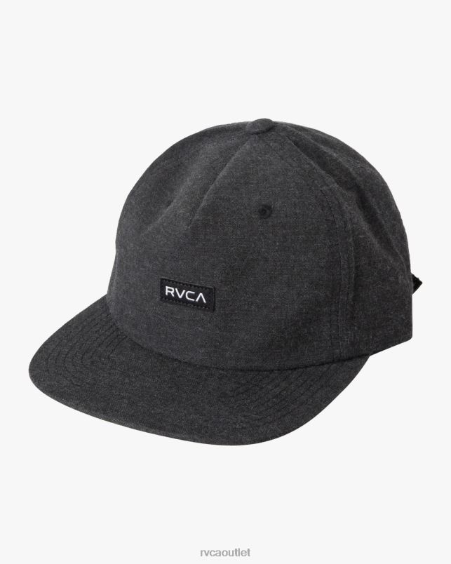 Accessories V84B608 black RVCA Men That'll Do Clipback II Hat