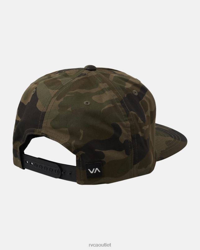 Accessories V84B805 camo RVCA Men Commonwealth Snapback Hat