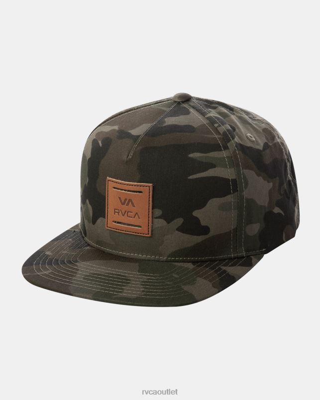Accessories V84B838 camo RVCA Men VA All The Way Snapback Hat