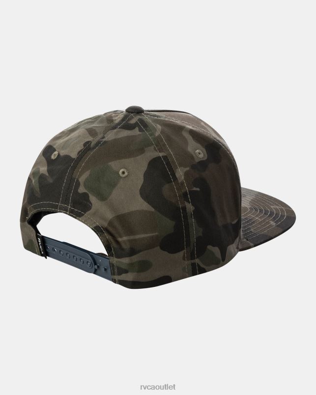 Accessories V84B838 camo RVCA Men VA All The Way Snapback Hat