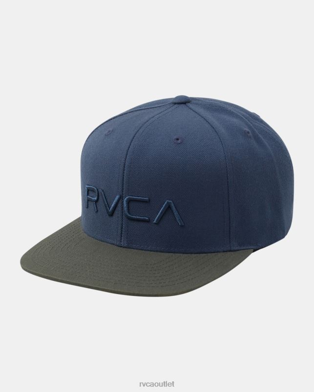 Accessories V84B865 olive RVCA Men Twill Snapback II Hat
