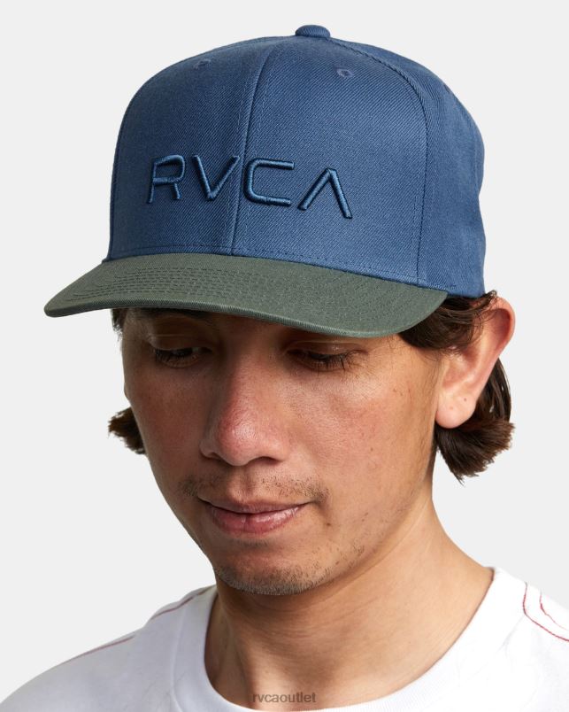 Accessories V84B865 olive RVCA Men Twill Snapback II Hat