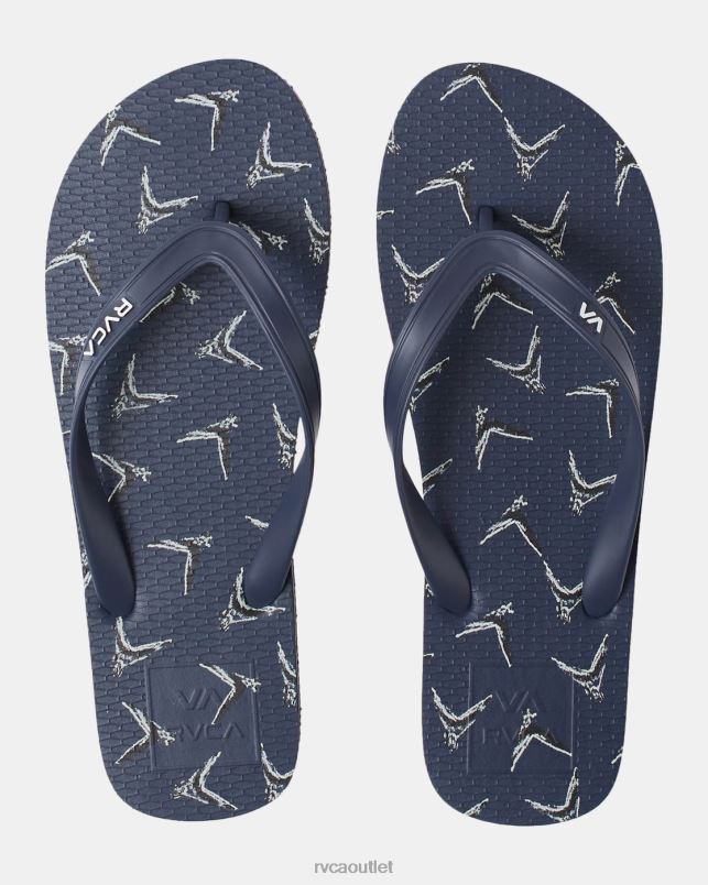 Shoes V84B800 moody blue RVCA Men Legend And Mana Sandals