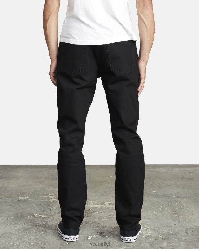 Clothing V84B980 black black RVCA Men Daggers Denim Jeans