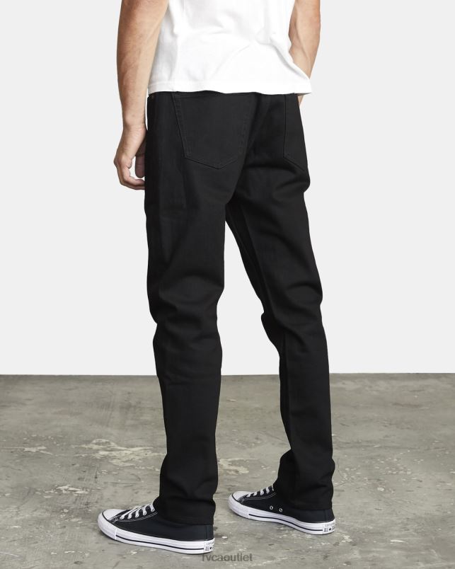 Clothing V84B980 black black RVCA Men Daggers Denim Jeans