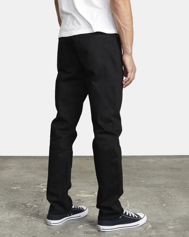 Clothing V84B980 black black RVCA Men Daggers Denim Jeans
