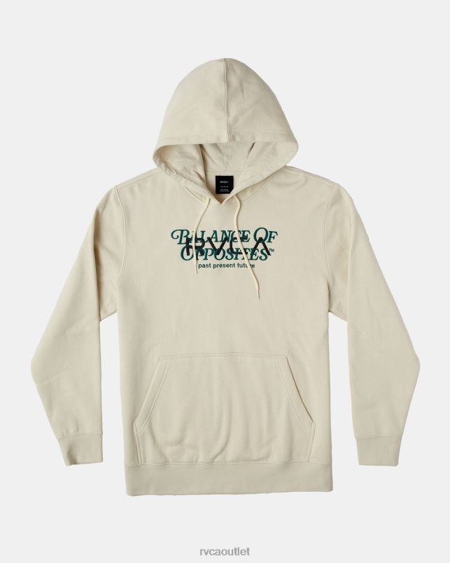 Clothing V84B106 silver bleach RVCA Men Big Balance Hoodie