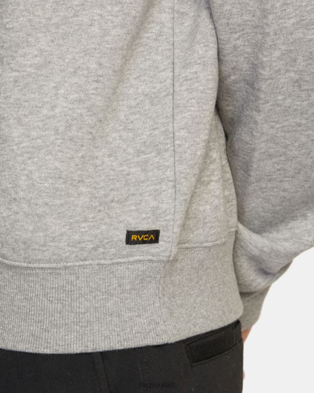 Clothing V84B368 athletic heather RVCA Men Dayshift Sweatshirt