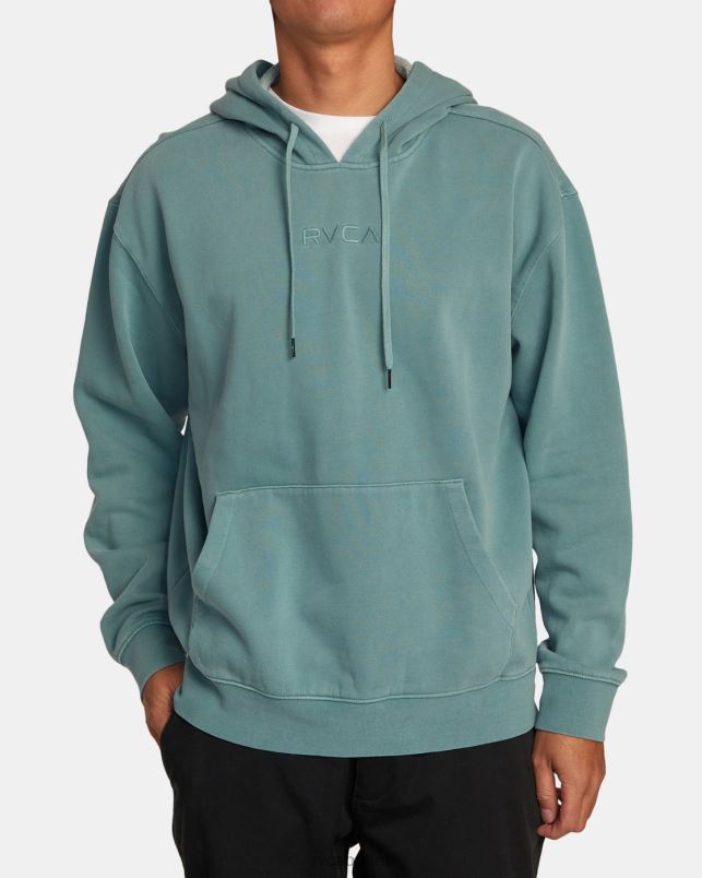 Clothing V84B420 evergreen RVCA Men Ptc Hoodie