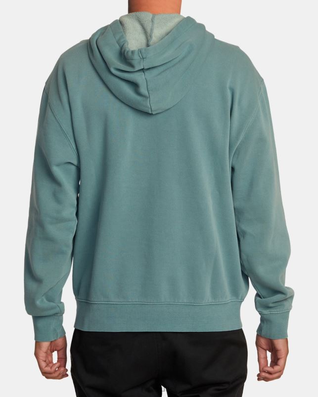 Clothing V84B420 evergreen RVCA Men Ptc Hoodie