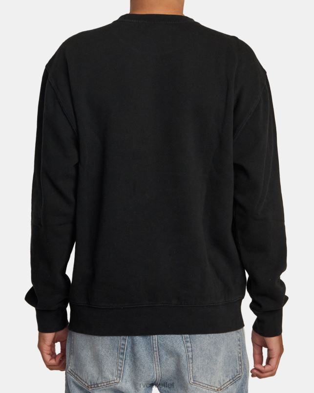 Clothing V84B426 black RVCA Men Ptc Sweatshirt