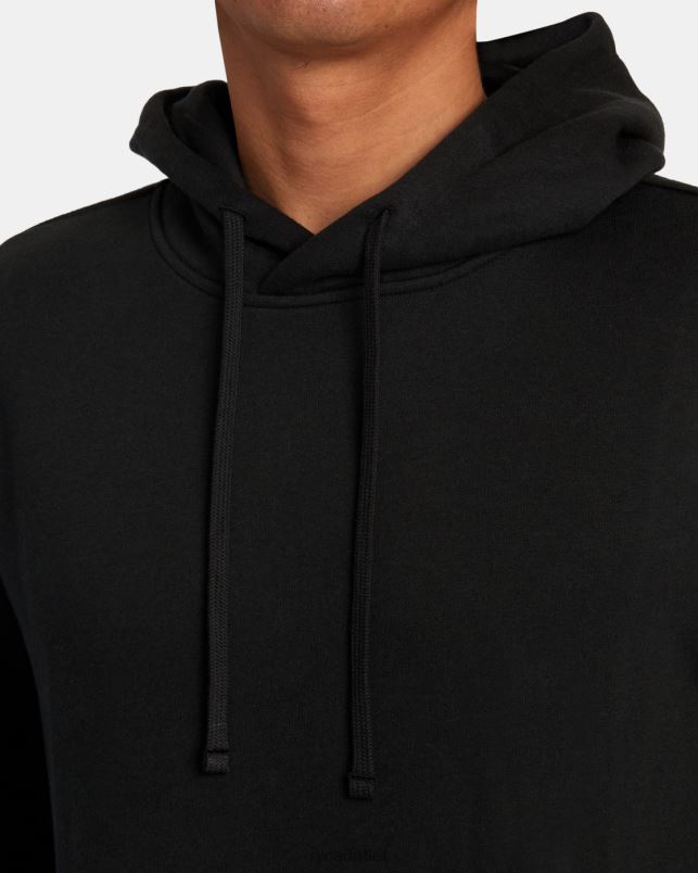 Clothing V84B433 black RVCA Men Americana Hoodie
