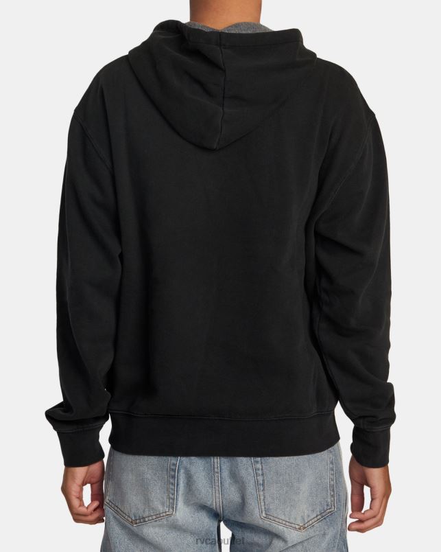 Clothing V84B474 black RVCA Men Ptc Hoodie