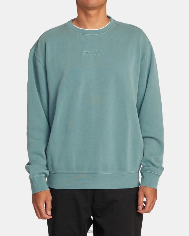 Clothing V84B529 evergreen RVCA Men Ptc Sweatshirt
