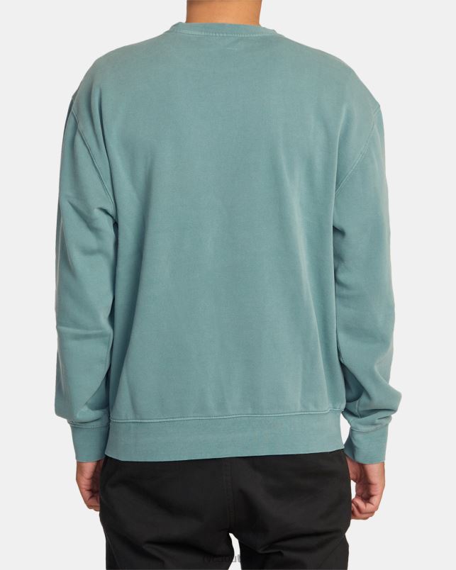 Clothing V84B529 evergreen RVCA Men Ptc Sweatshirt