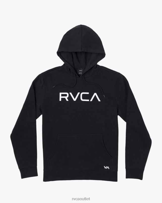 Clothing V84B948 black RVCA Men Big Pullover Hoodie