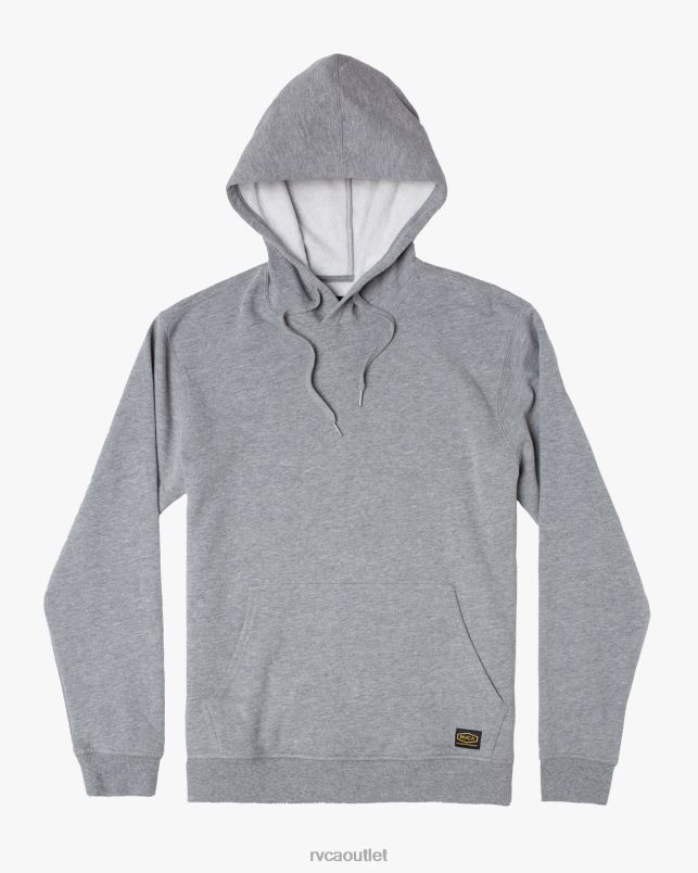 Clothing V84B970 athletic heather RVCA Men Americana Pullover Hoodie