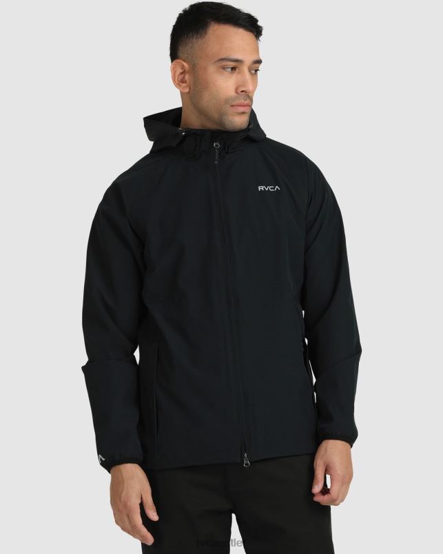Clothing V84B556 black RVCA Men VA Windbreaker Jacket