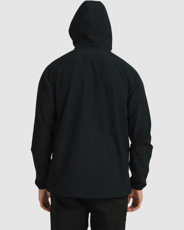 Clothing V84B556 black RVCA Men VA Windbreaker Jacket