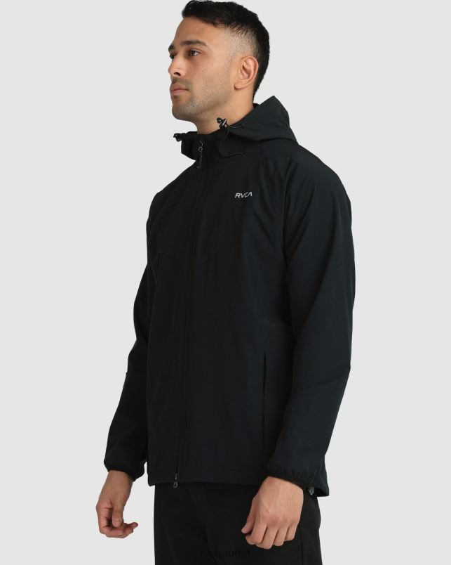 Clothing V84B556 black RVCA Men VA Windbreaker Jacket