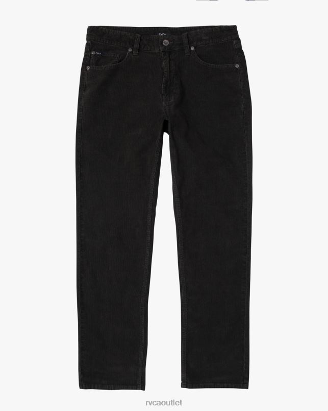 Clothing V84B1035 pirate black RVCA Men Daggers Pigment Corduroy Pants